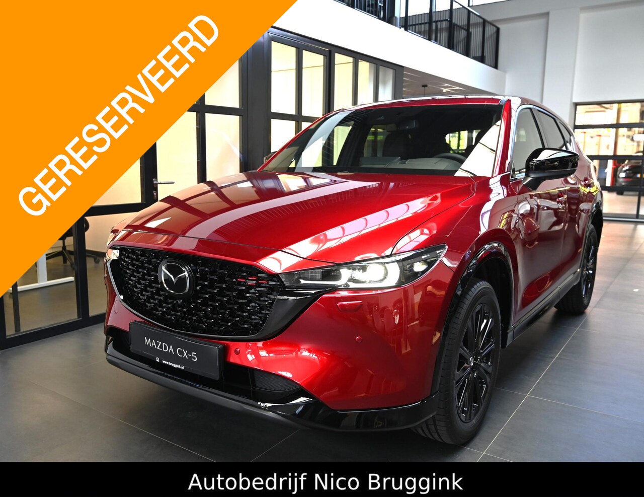 Mazda CX-5 - e-SkyActiv-G 165 automaat Homura met Comfort Pack *All-in prijs* - AutoWereld.nl