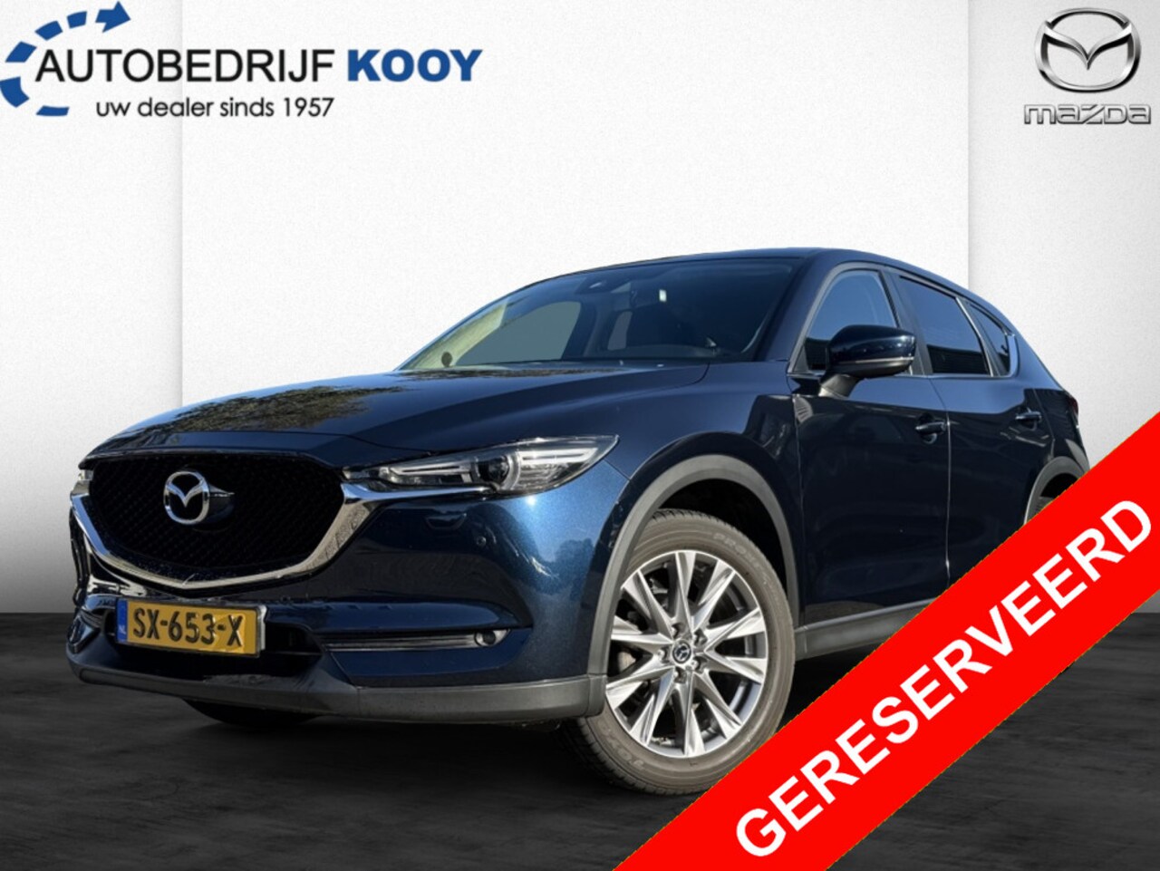 Mazda CX-5 - 2.0 165 Skylease GT Automaat / Leder / Camera / Clima - AutoWereld.nl