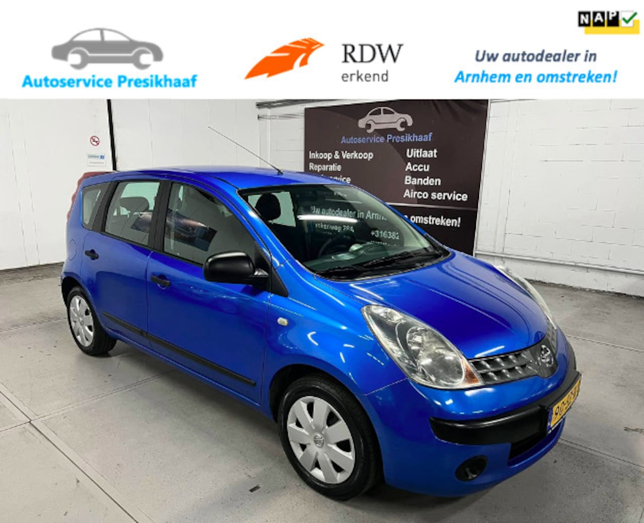 Nissan Note - 1.4 Visia AIRCO / NAP / TREKHAAK - AutoWereld.nl