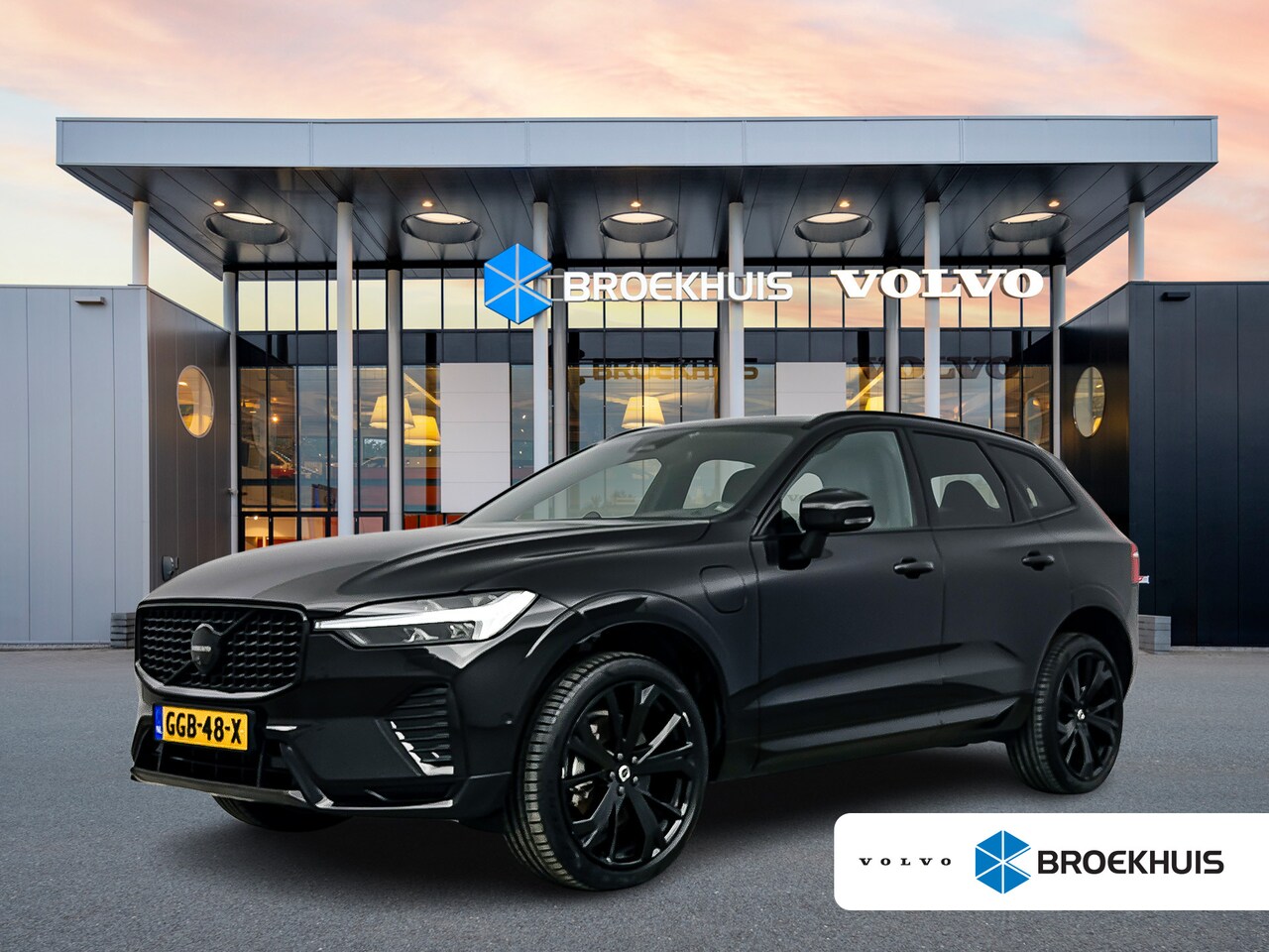 Volvo XC60 - T8 Recharge Ultra Black Edition | 21" | Luchtvering | 360 Camera | Bowers & Wilkins | Trek - AutoWereld.nl