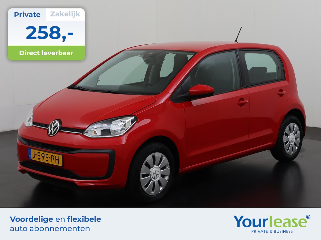 Volkswagen Up! - 1.0 BMT take up! | All-in 258,- Private Lease | Direct uit voorraad - AutoWereld.nl
