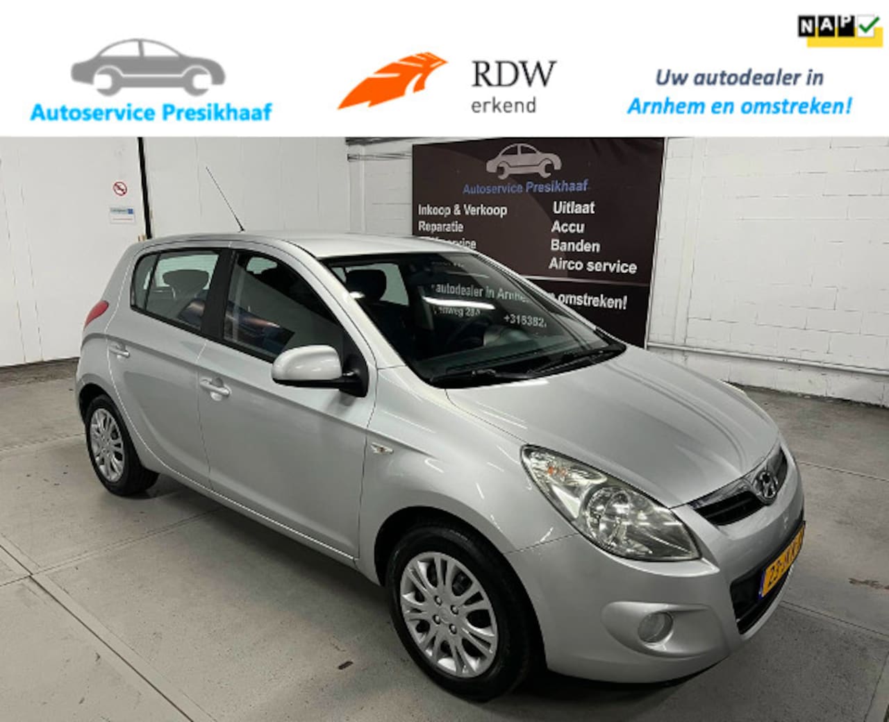 Hyundai i20 - 1.4i DynamicVersion AIRCO / NAP / 5-DEURS - AutoWereld.nl