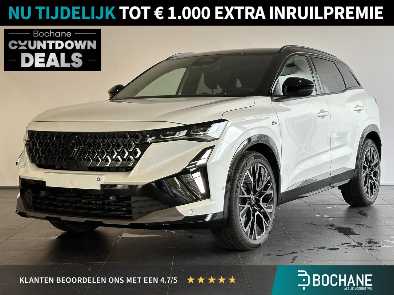 Renault Austral - 1.2 E-Tech full hybrid 200 iconic esprit Alpine ADAPTIVE CRUISECONTROL | STOEL-/STUURVERWA - AutoWereld.nl