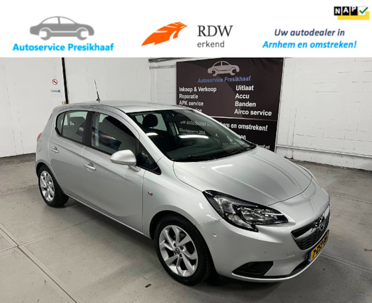 Opel Corsa - 1.4 Edition Automaat NAP / CAMERA / LM VELGEN - AutoWereld.nl