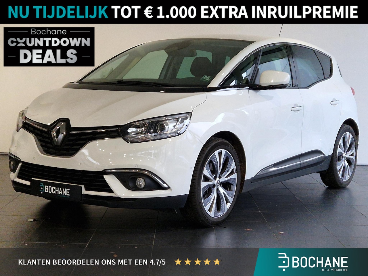 Renault Scénic - 1.3 TCe Intens 1E EIGENAAR | DEALER ONDERHOUDEN | NAVIGATIE | ACHTERUITRIJCAMERA | PARKEER - AutoWereld.nl