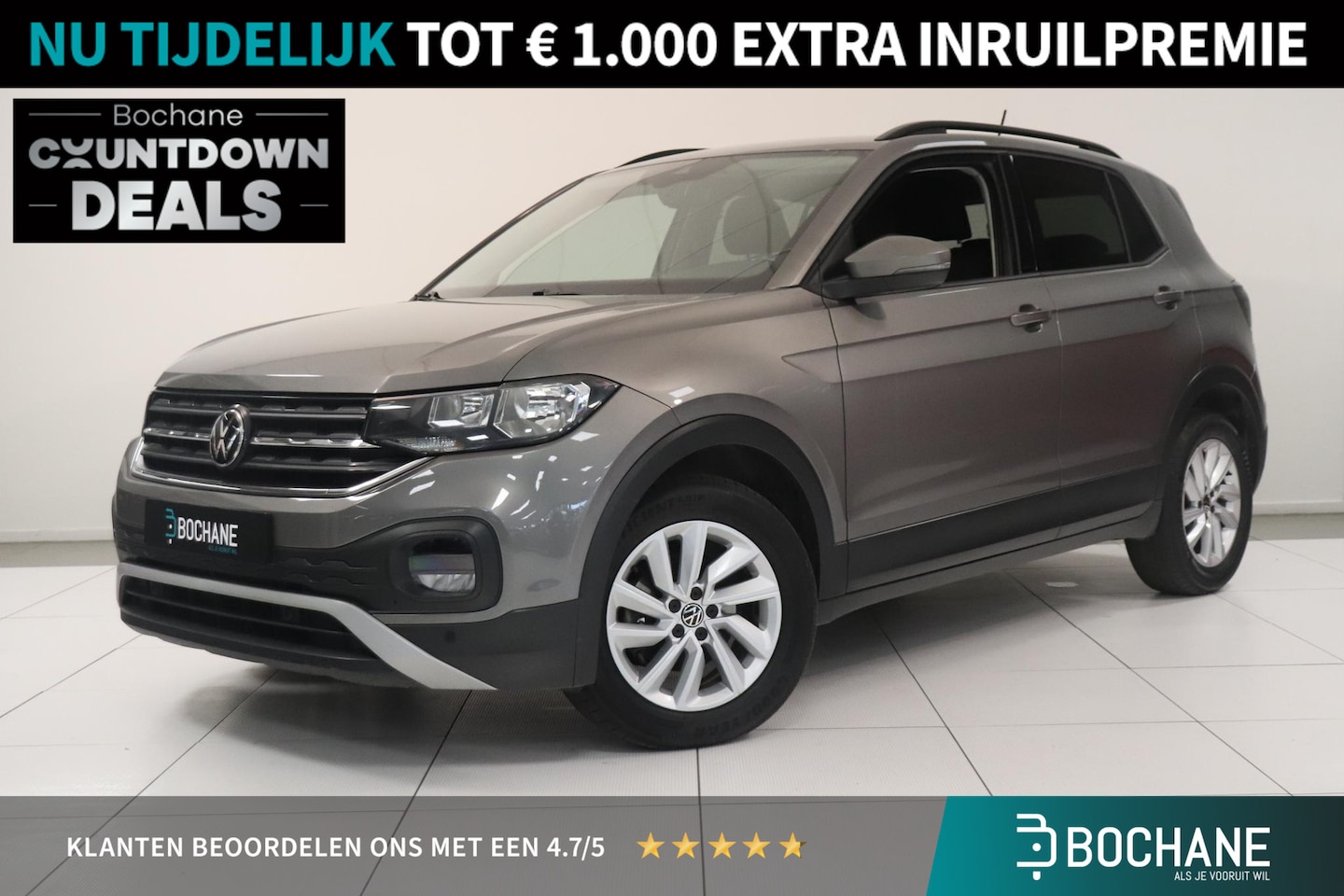 Volkswagen T-Cross - 1.0 TSI Style | Camera | AppleCarplay AndroidAuto Navigatie | Stoelverwarming | DAB+ | LED - AutoWereld.nl