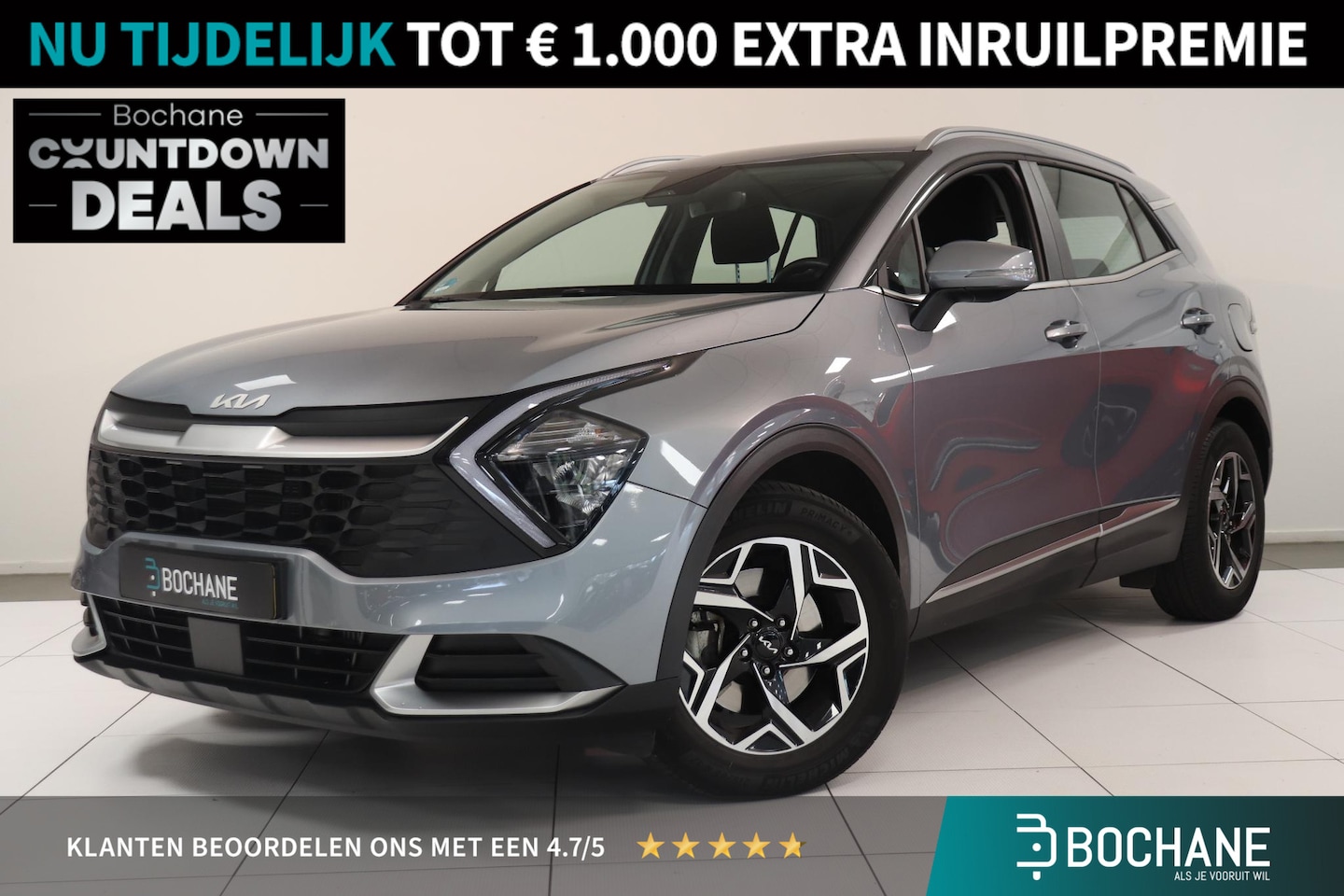 Kia Sportage - 1.6 T-GDi MHEV DynamicLine | Adaptieve cruise control | Climate control | Trekhaak | Camer - AutoWereld.nl