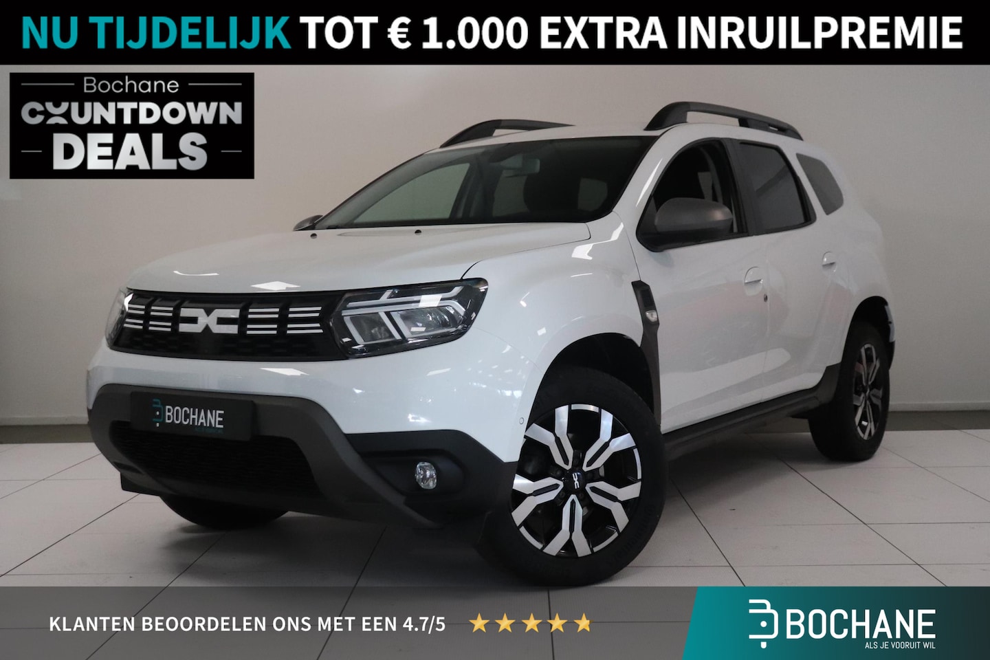 Dacia Duster - 1.3 TCe 150 Journey EDC | Rondomzicht camera | Climate control | Navigatie | Key-less | Ap - AutoWereld.nl