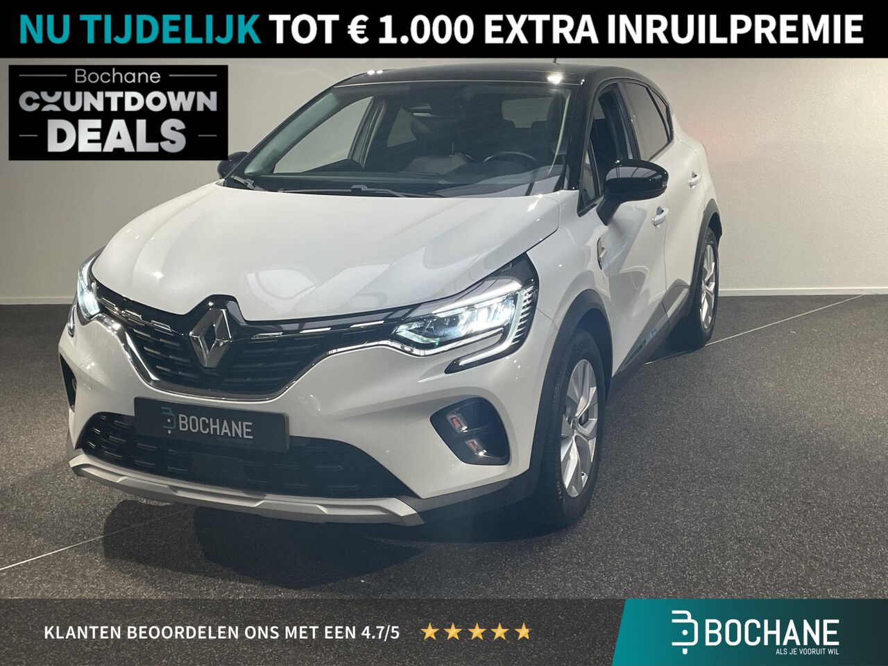 Renault Captur - 1.3 TCe 130 Intens Schuifdak | Climate controle | Navigatie - AutoWereld.nl