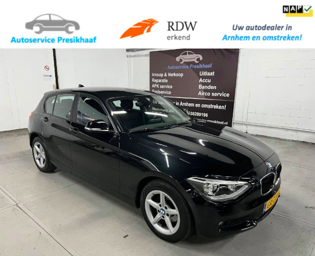 BMW 1-serie - 116i Executive Automaat NAVIGATIE / LM VELGEN - AutoWereld.nl