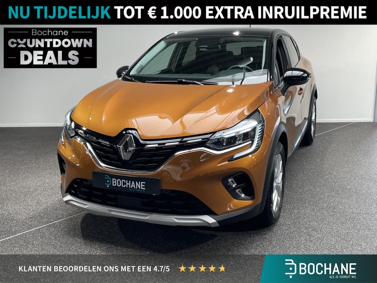 Renault Captur - 1.3 TCe 140 Intens Climate controle | Navigatie | Camera - AutoWereld.nl