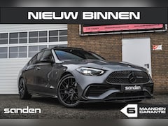 Mercedes-Benz C-klasse - 300 AMG Line |Pano|Burmester|LED|Diffuser|Spoiler|