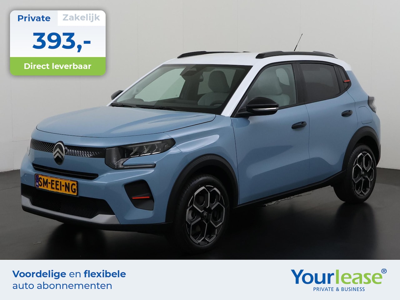 Citroën C3 - 1.2 Hybrid 110pk Max | All-in 393,- Private Lease | Direct uit voorraad - AutoWereld.nl