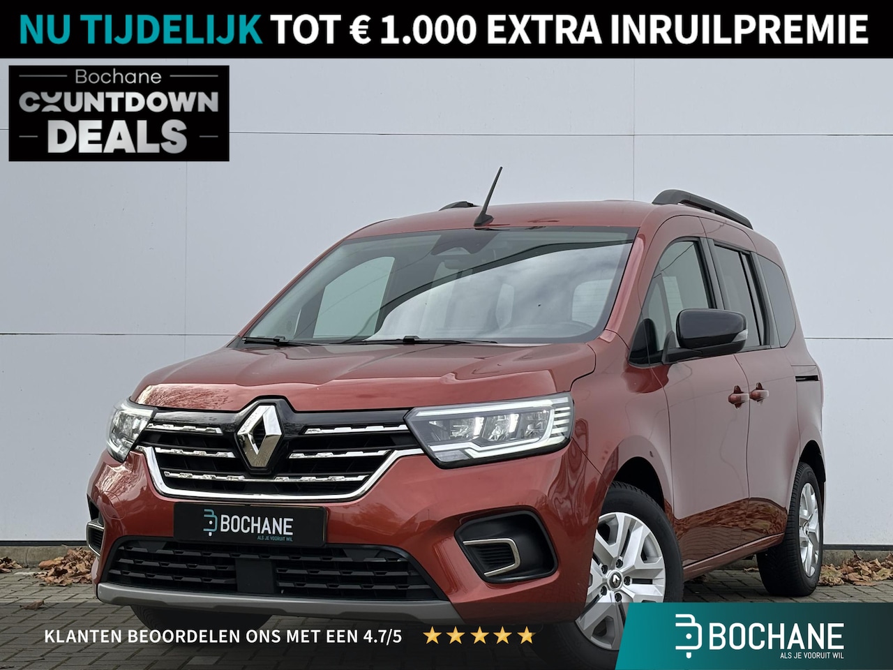 Renault Kangoo - TCe 130 Techno EDC | Automaat | Navigatie | Lage km. Stand | - AutoWereld.nl