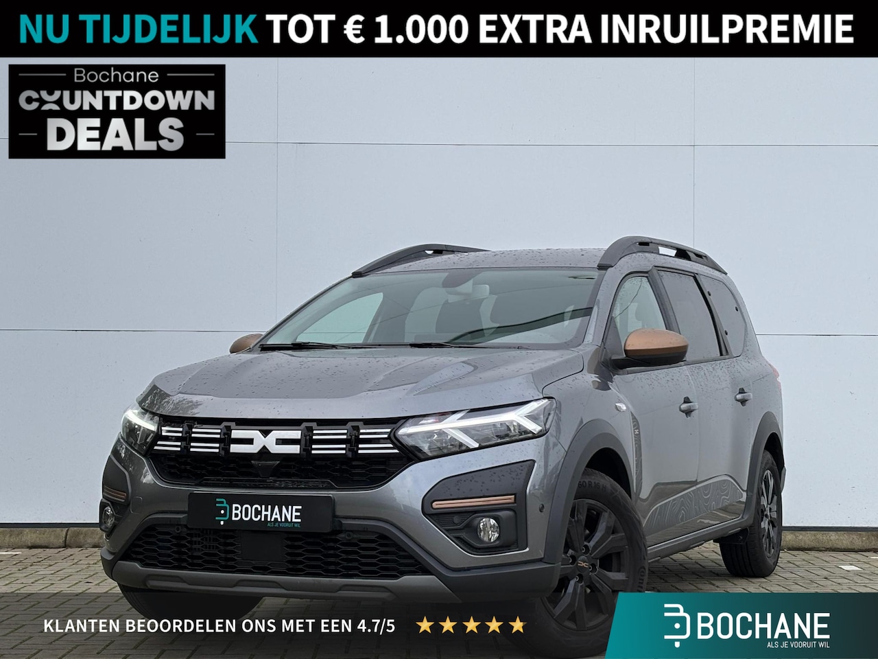 Dacia Jogger - 1.0 TCe 100 Bi-Fuel Extreme 7p. | Navigatie | Pack Assist | - AutoWereld.nl