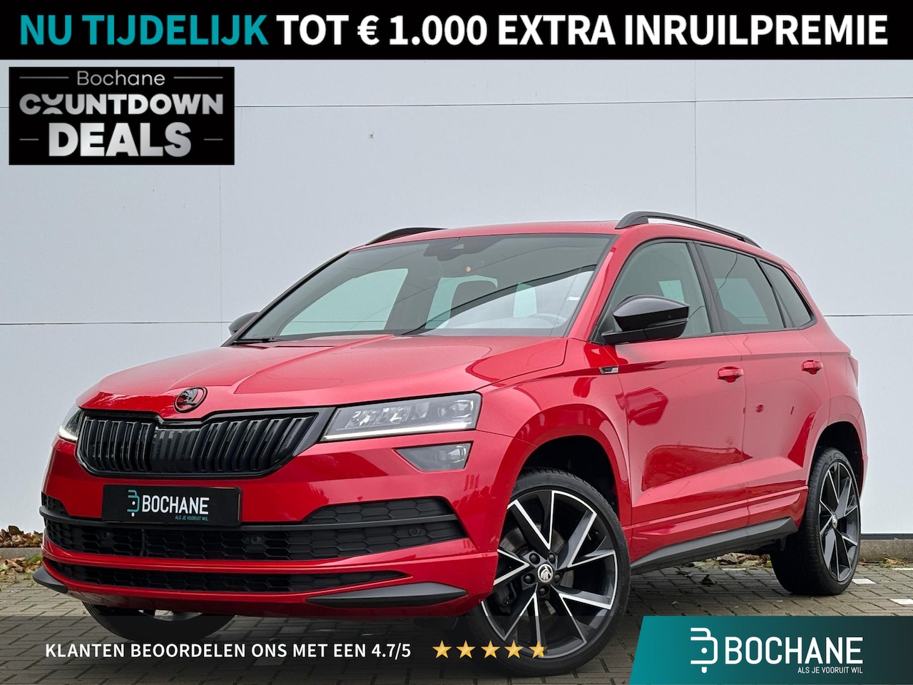 Skoda Karoq - 1.5 TSI ACT Sportline Business | Panoramadak | Camera | - AutoWereld.nl