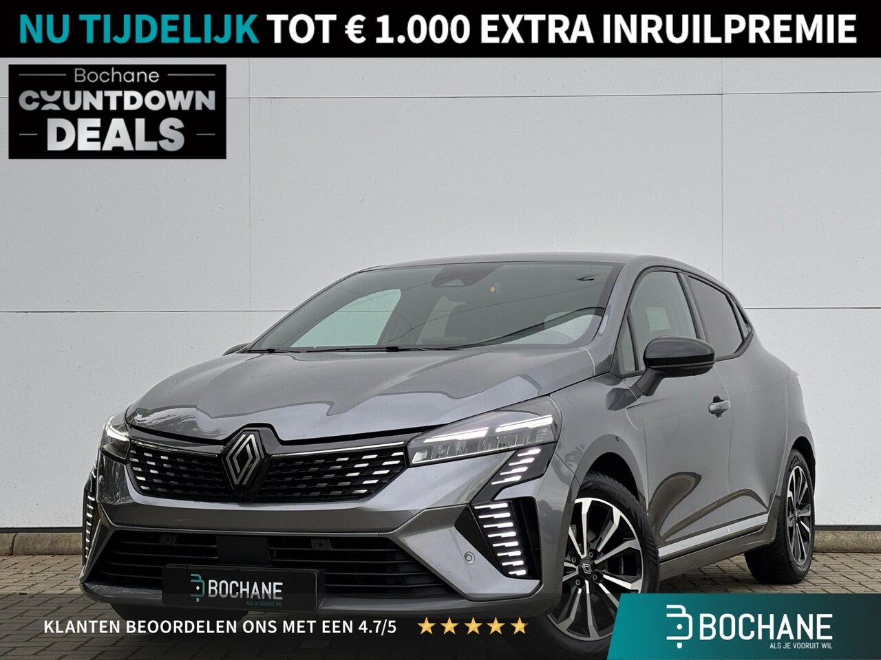 Renault Clio - 1.6 E-Tech Full Hybrid 145 techno / Lage kilometerstand / - AutoWereld.nl