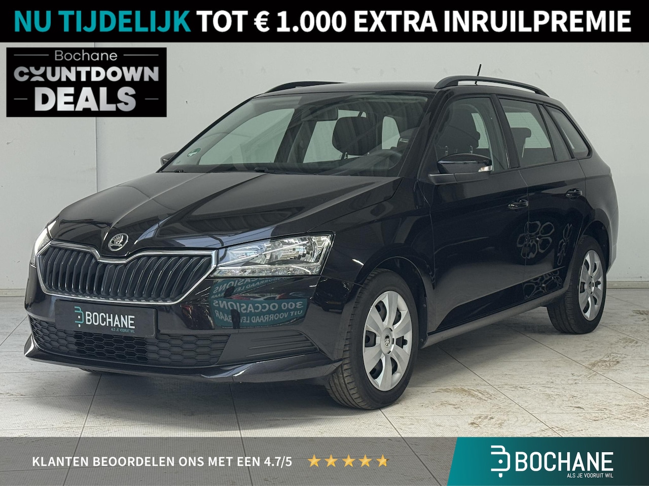 Skoda Fabia Combi - 1.0 Active | Apple Carplay/Android Auto | Cruise control | Airco | - AutoWereld.nl