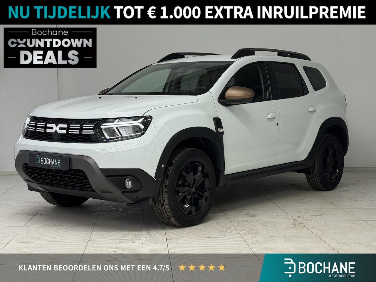 Dacia Duster - 1.3 TCe 150 Extreme | Stoelverwarming | 360° Camera | Navigatie | Climate Control | - AutoWereld.nl