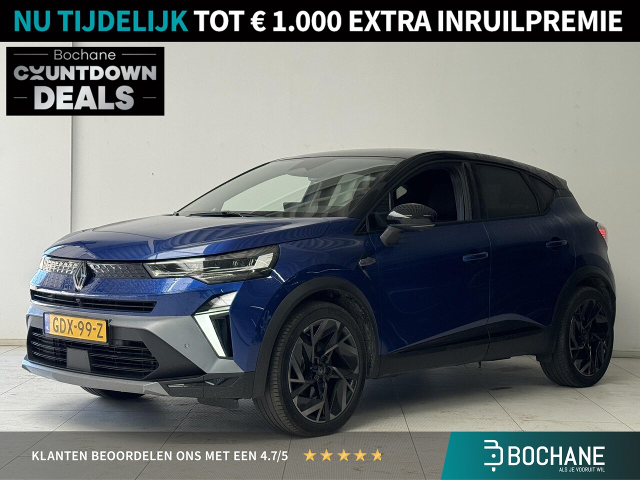 Renault Captur - 1.6 E-Tech full hybrid 145 esprit Alpine | Navigatie | 360 Camera | Cruise control adaptie - AutoWereld.nl