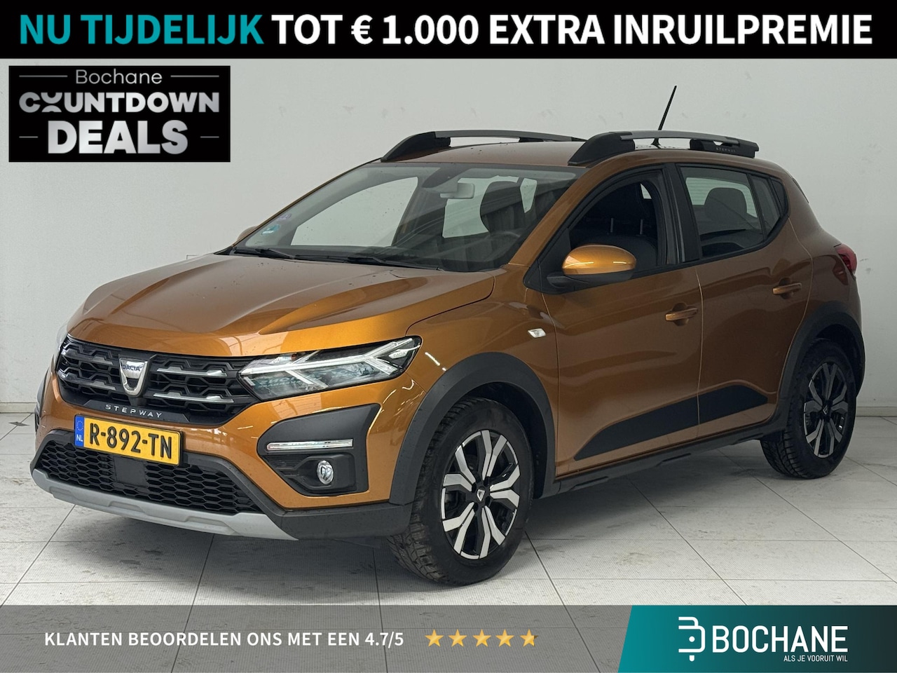 Dacia Sandero Stepway - 1.0 TCe 100 Bi-Fuel Expression | Apple Carplay/Android Auto | Parkeersensoren achter | Lic - AutoWereld.nl