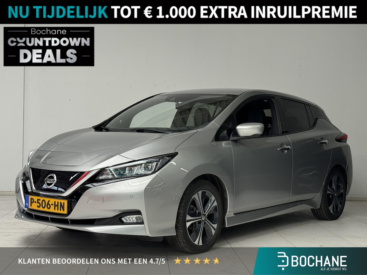 Nissan LEAF - Tekna 40 kWh | Navigatie | 360 Camera | BOSE | Cruise control adaptief | - AutoWereld.nl