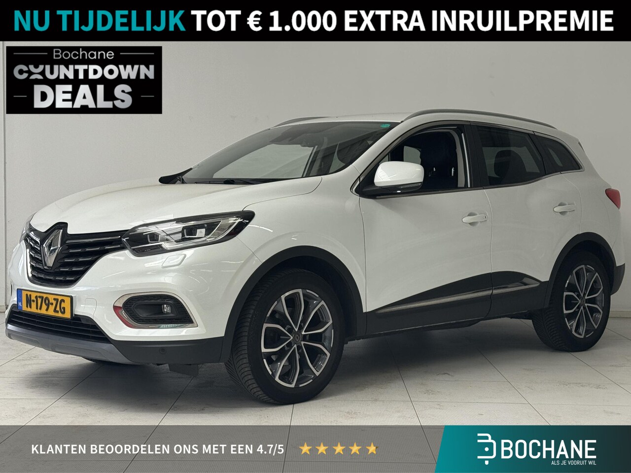 Renault Kadjar - 1.3 TCe Zen | Navigatie | Cruise Control Adaptief | Parkeersensoren voor en achter | - AutoWereld.nl