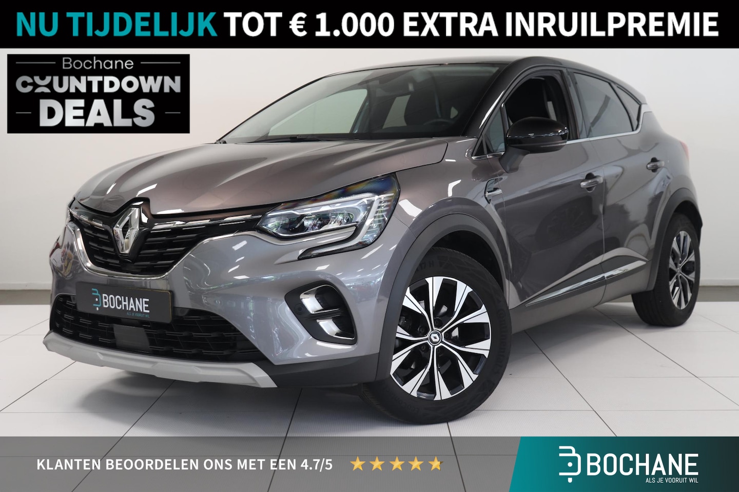 Renault Captur - 1.3 160 Pk techno Automaat | Camera | Adaptieve Cruise control | Navigatie | Stuur en stoe - AutoWereld.nl