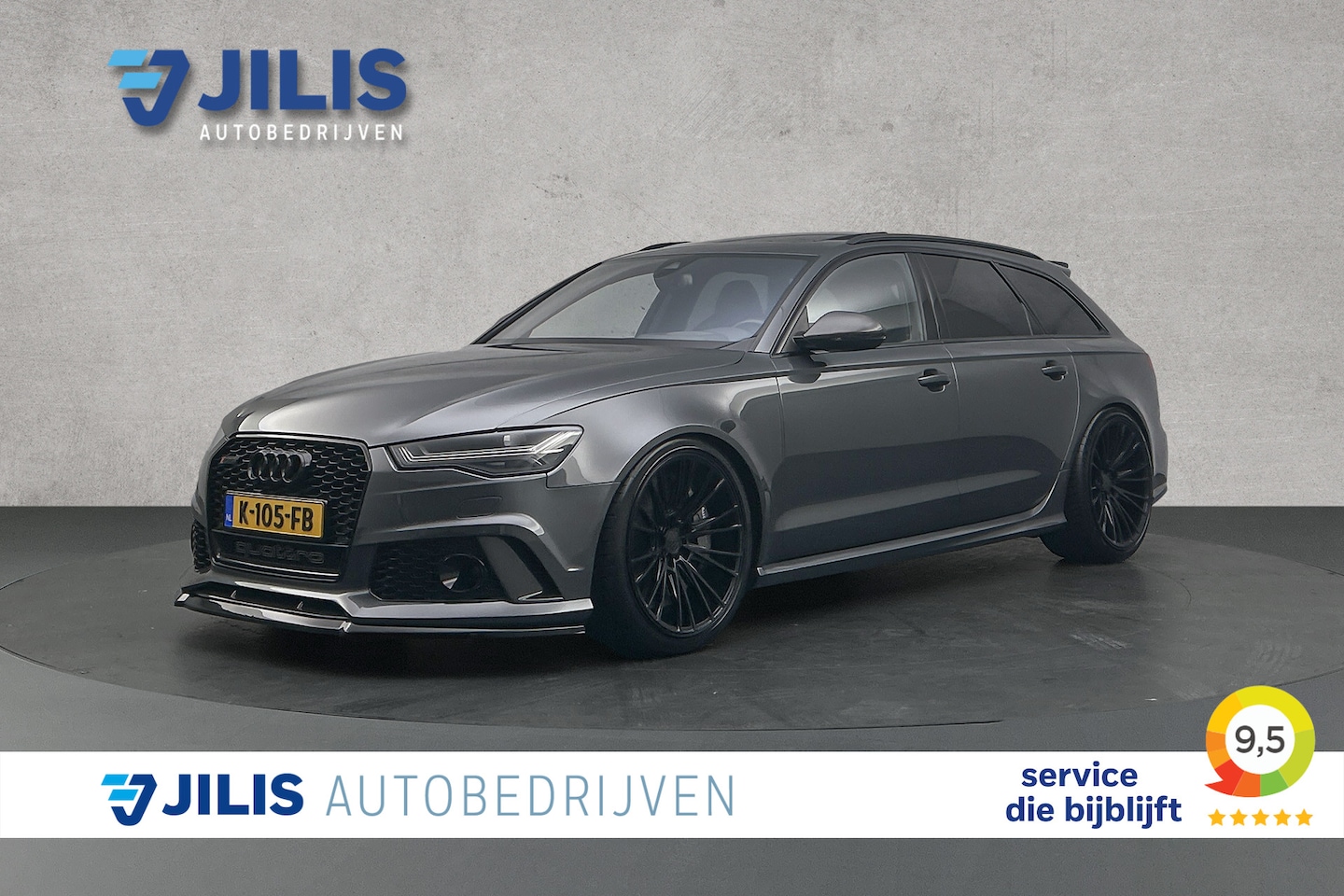 Audi A6 Avant - 4.0 TFSI RS 6 quattro Pro Line Plus | Keramische remschijven | Panoramadak | Stoelverwarmi - AutoWereld.nl