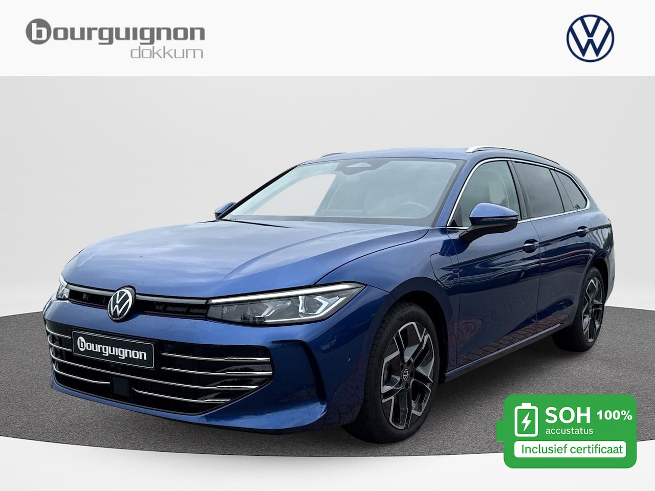 Volkswagen Passat Variant - 1.5 eHybrid Elegance | Trekhaak | Leder | 18 inch | 150 pk | Automaat | SOH 100% | - AutoWereld.nl