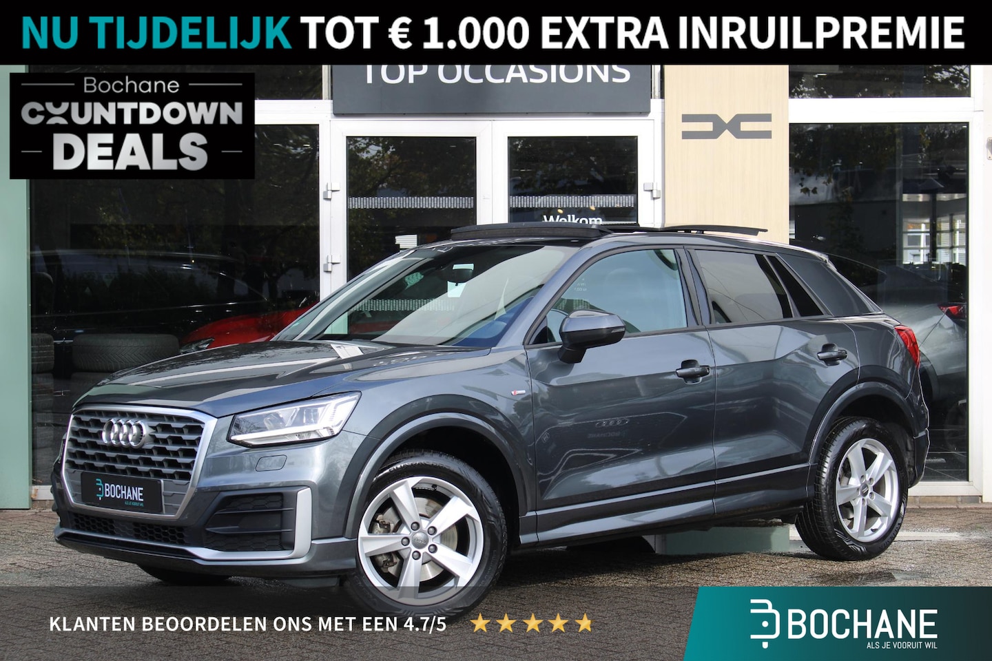 Audi Q2 - 30 TFSI Sport Pro Line S Schuifkanteldak | S-Line | Automaat | All season banden | Navigat - AutoWereld.nl