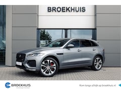 Jaguar F-Pace - P400e R-Sport | Pano | 21 Inch | Koel/verw schaalstoelen | Head-Up | El trekhaak| Black Pa