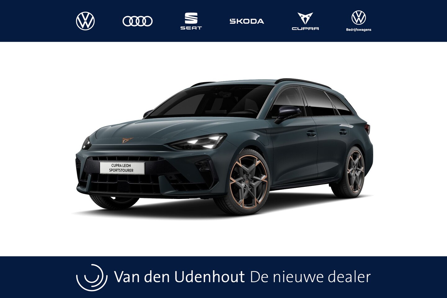 CUPRA Leon Sportstourer - 1.5 TSI e-Hybrid 272 6DSG VZ Performance | Achteruitrijcamera | Digitaal instrumentenpanee - AutoWereld.nl