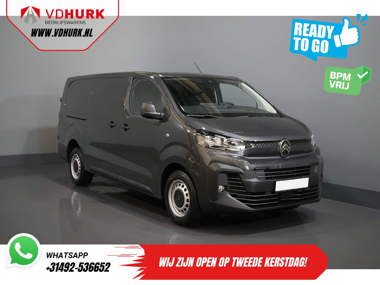 Citroën Jumpy - 2.0 HDI 180 pk Aut. L3 BPM VRIJ/ Virtual Cockpit/ Carplay/ Navi/ Camera/ Cruise/ PDC/ Airc - AutoWereld.nl