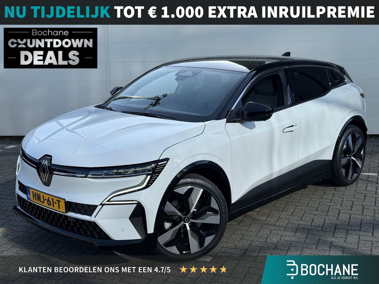 Renault Mégane E-Tech - comfort range techno 60 kWh | Camera | Winterpack | Harman & Kardon | Digitale Binnenspieg - AutoWereld.nl