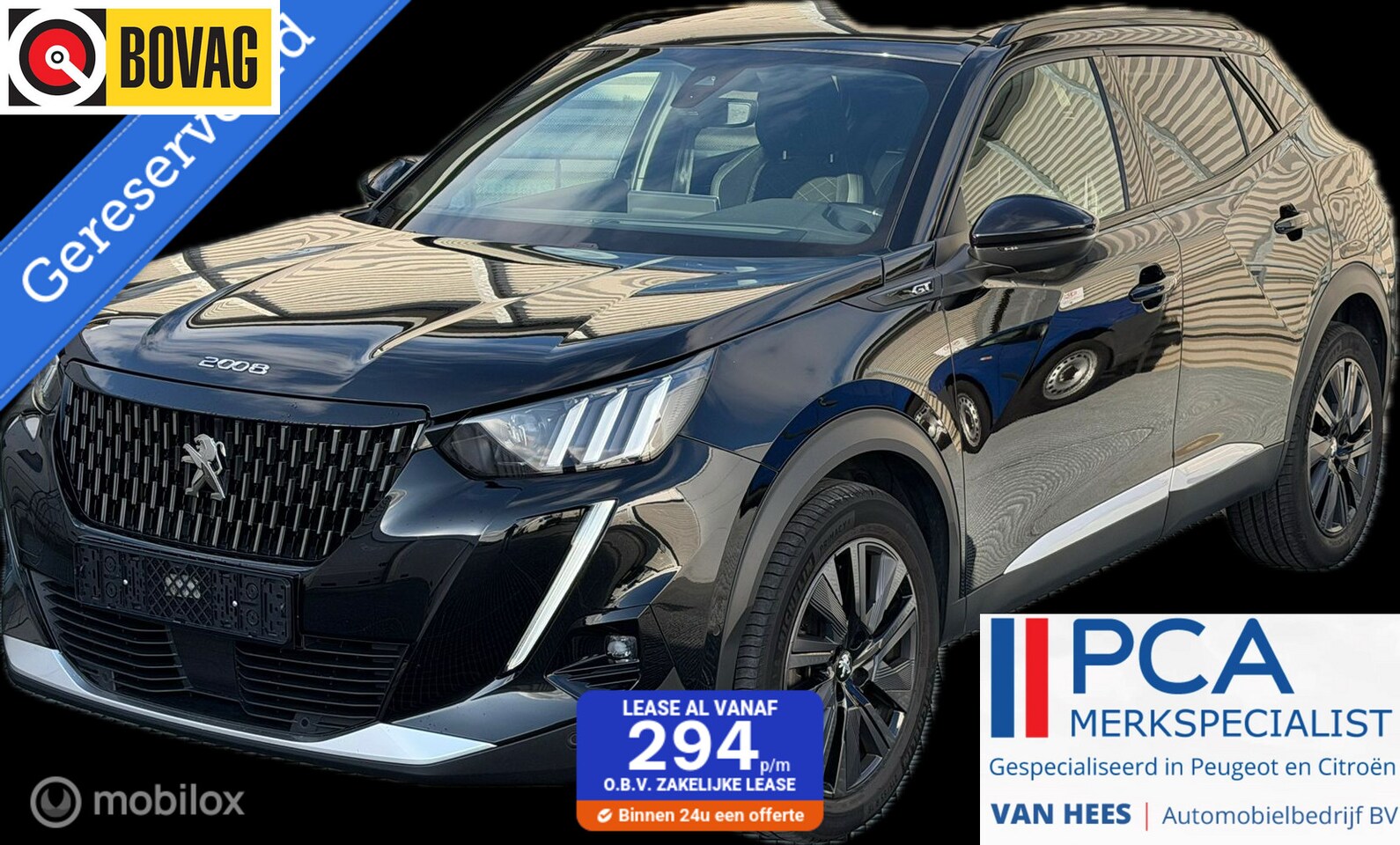 Peugeot 2008 - 1.2 PureTech GT 130 panoschuifdak navigatie adaptive cruise trekhaak EAT8 - AutoWereld.nl