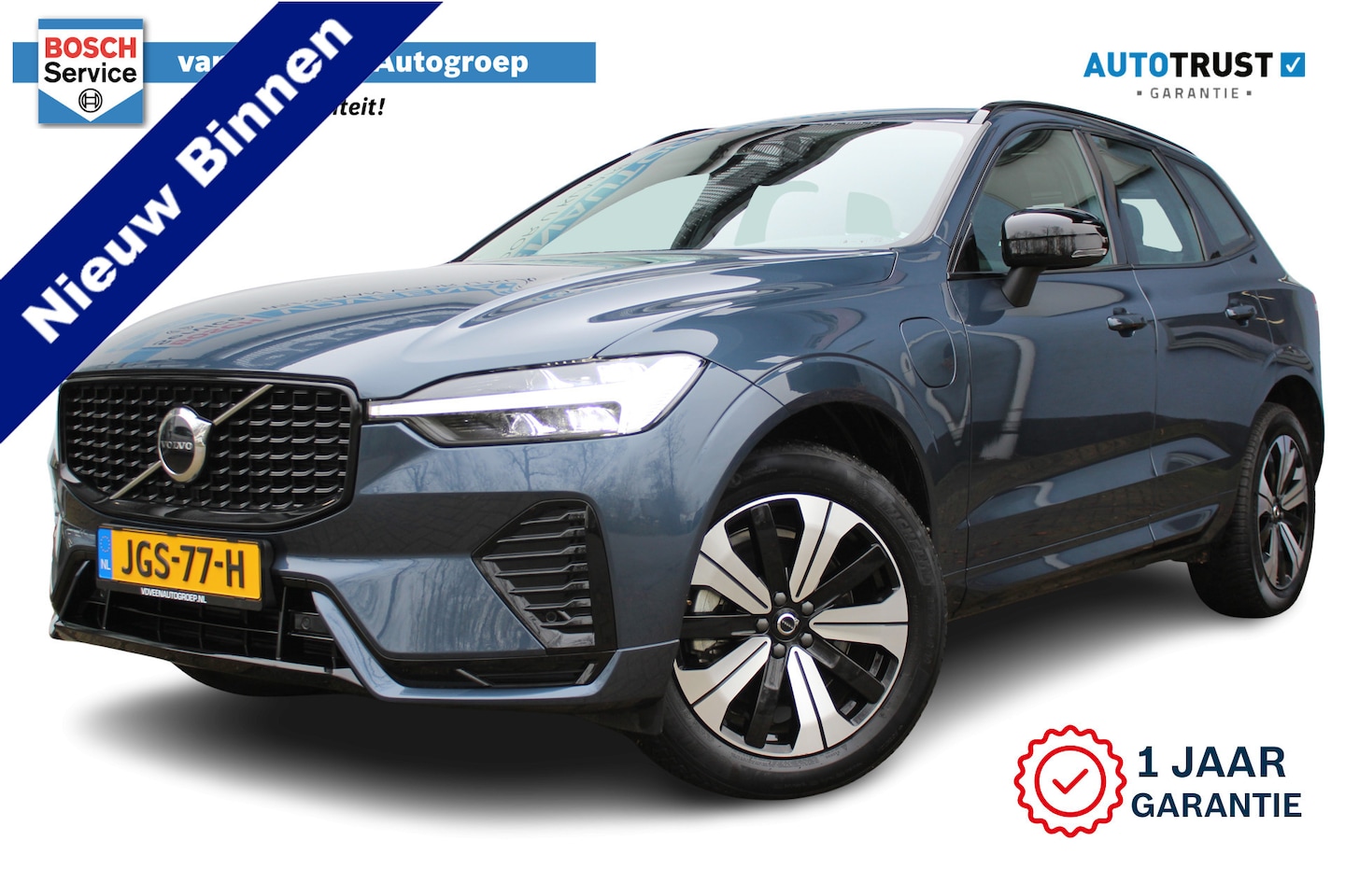 Volvo XC60 - 2.0 T6 Plug-in hybrid AWD Plus Dark | Incl. 12 maanden Garantie | Panorama dak | Elektrisc - AutoWereld.nl
