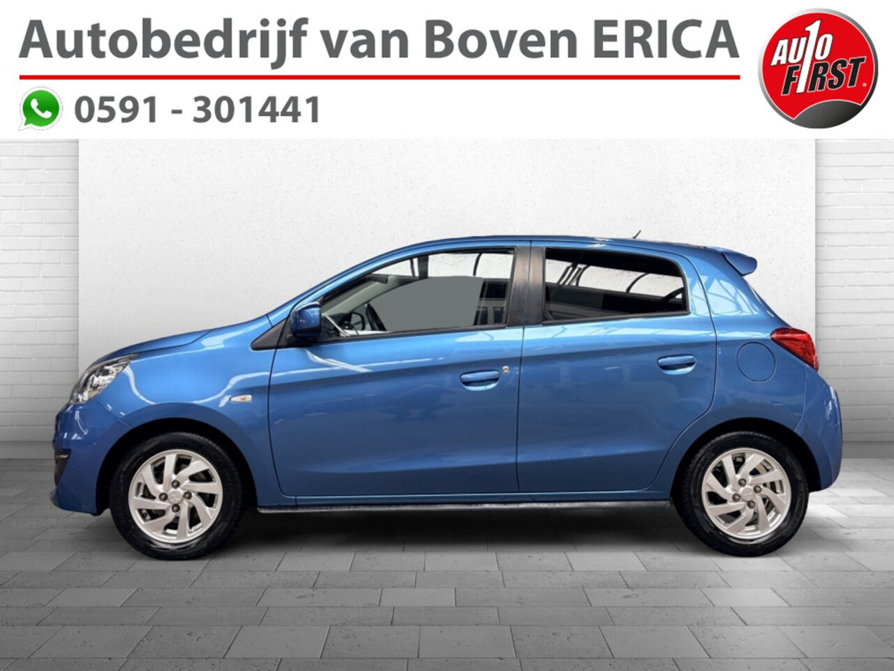 Mitsubishi Space Star - 1.0 Intense Plus Cruise controle Airco LMV BT Tel - AutoWereld.nl