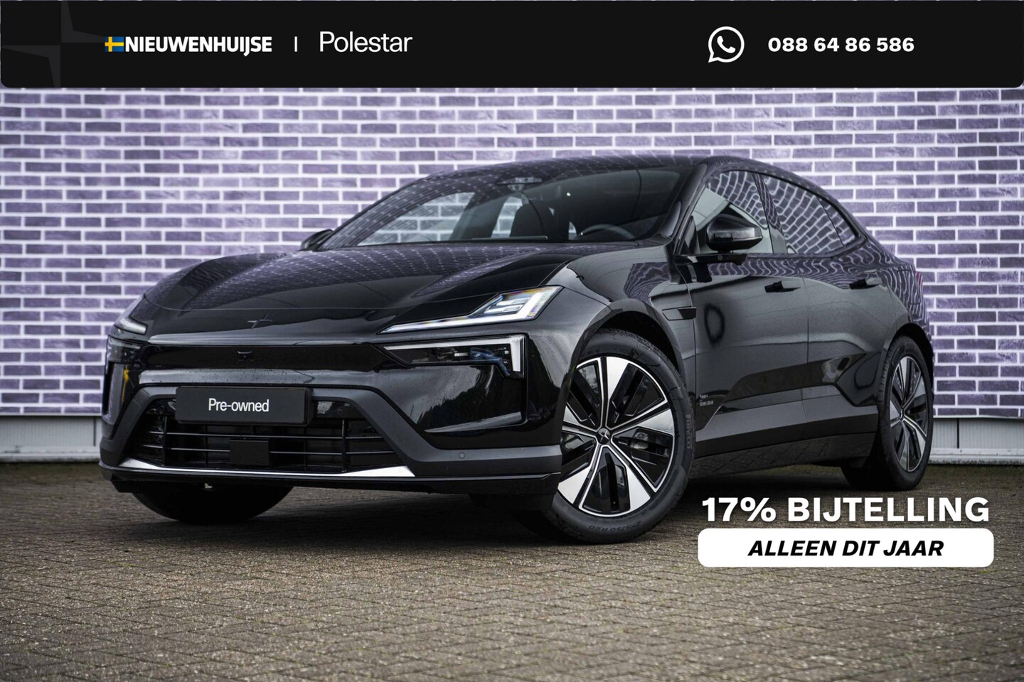 Polestar 4 - Long Range Single motor 100 kWh | Pilot pack | Plus pack | Adaptieve Cruise Control | Pano - AutoWereld.nl
