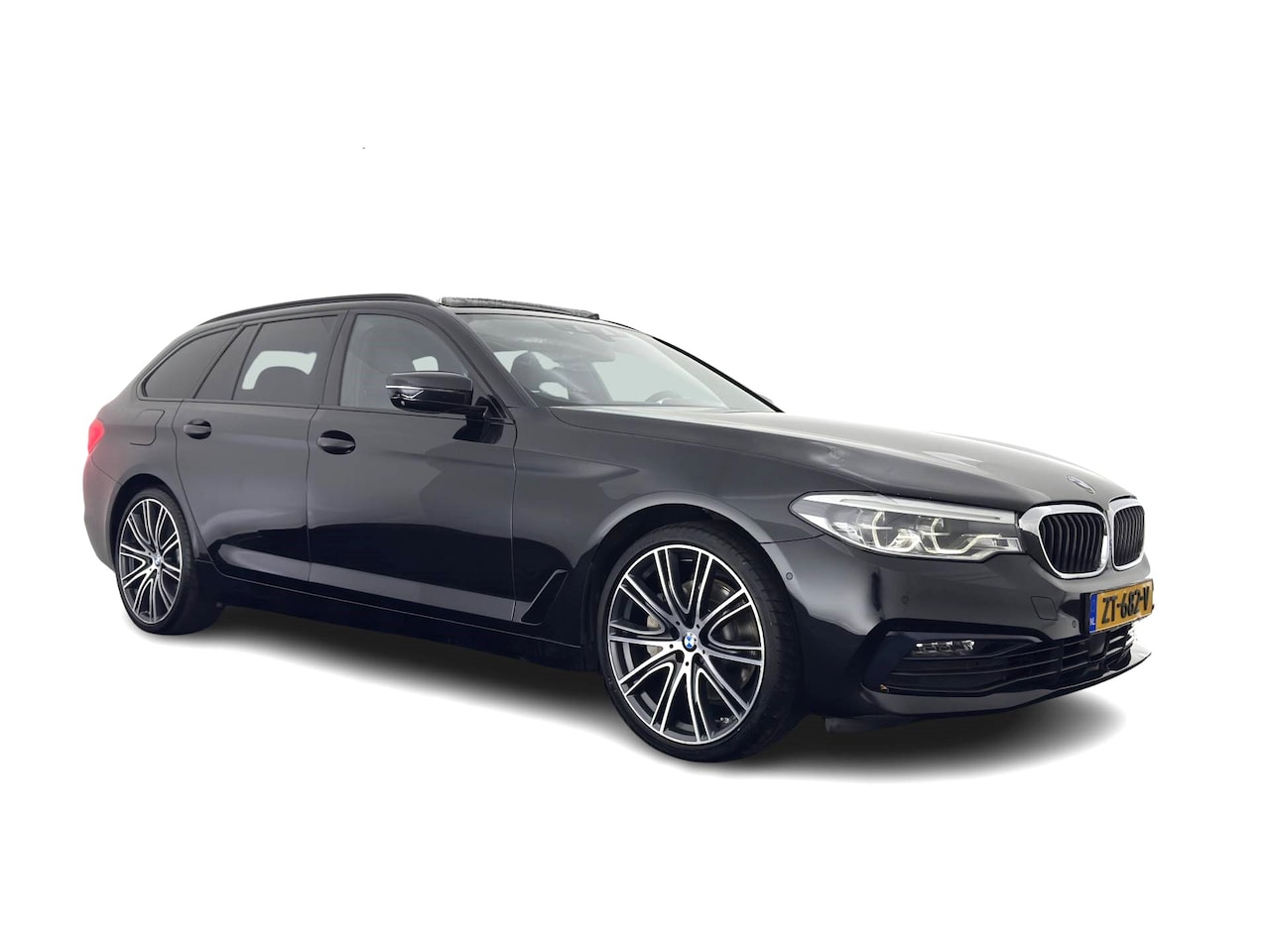 BMW 5-serie Touring - 530d High Executive Aut. *PANO | LUXURY-LEATHER | FULL-LED | MEMORY-PACK | TOP-VIEW | HEAT - AutoWereld.nl