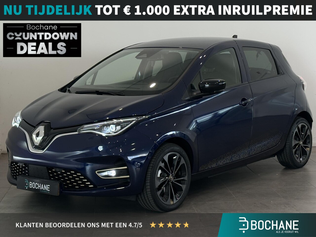 Renault Zoe - R135 Iconic 52 kWh | Koopaccu | Stoel- en stuurverwarming | Apple Carplay/Android Auto - AutoWereld.nl