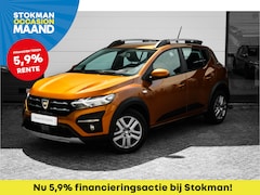 Dacia Sandero Stepway - 1.0 TCe 100 Bi-Fuel Comfort | Parkeersensoren achter | ECC | Apple car play/android mogeli