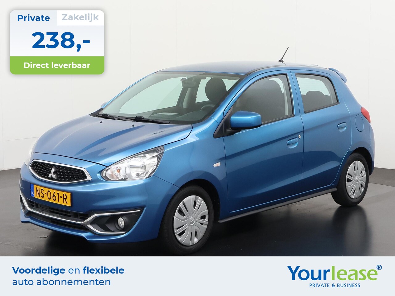 Mitsubishi Space Star - 1.0 Cool+ | All-in 238,- Private Lease | Direct uit voorraad - AutoWereld.nl