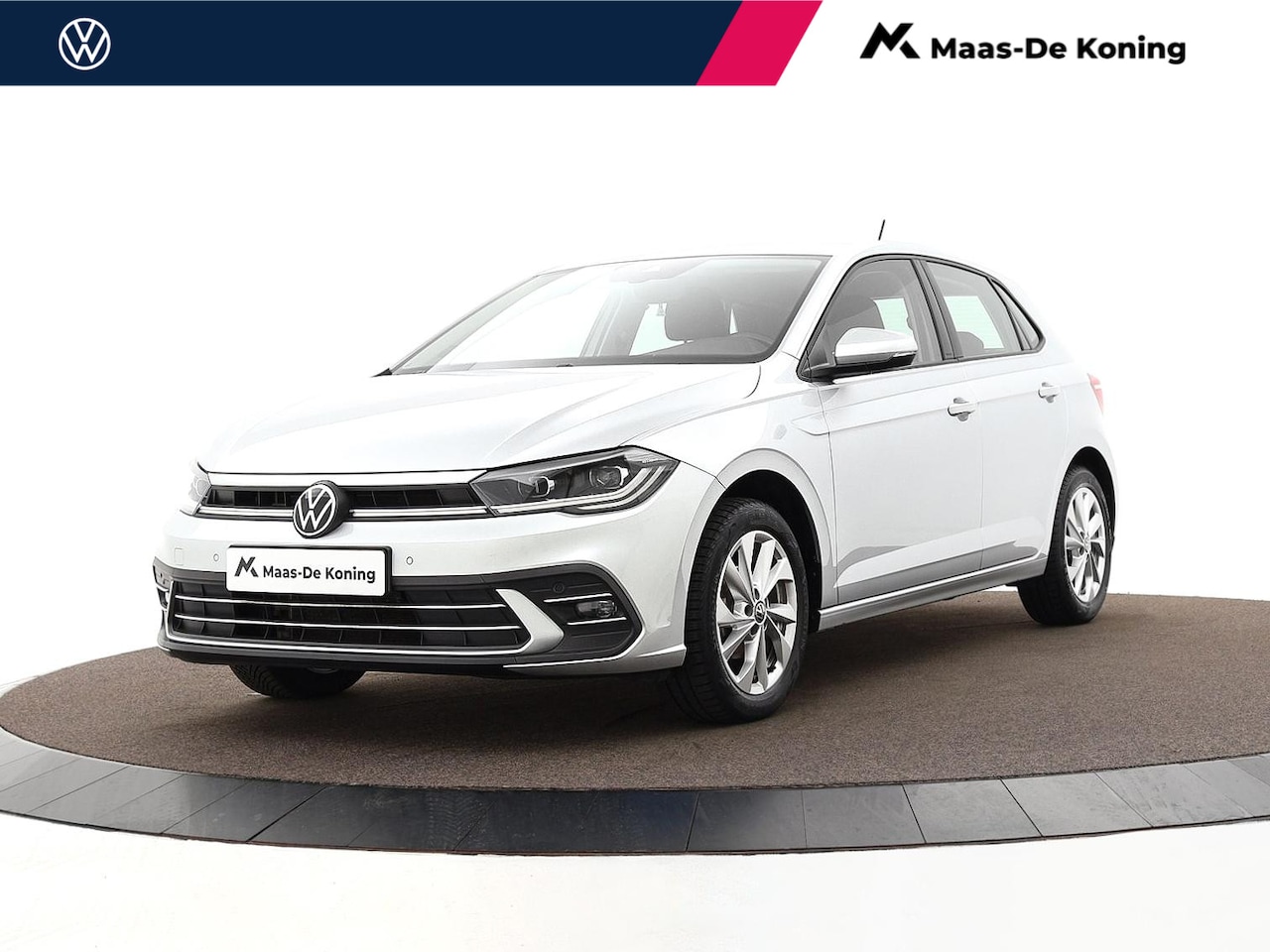 Volkswagen Polo - 1.0 TSI 95pk Style · Apple/Android Car Play · Navigatie · IQ.Light · P-Sensoren · 16'' Inc - AutoWereld.nl