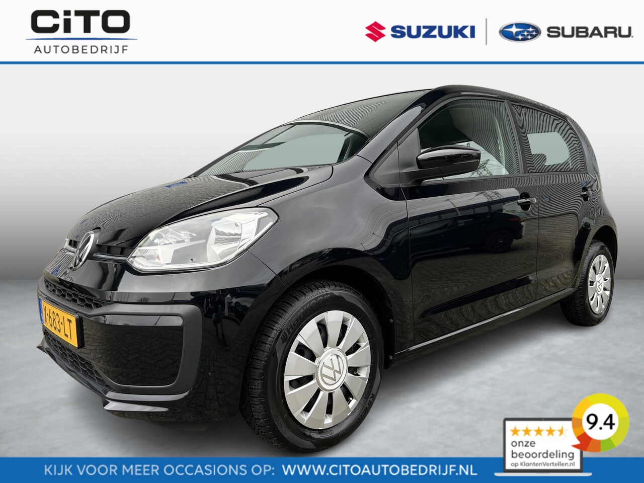 Volkswagen Up! - 1.0 | NL auto | dec. 2023 | Parkeersensoren | Bluetoothverbinding | Achteruitrijcamera | L - AutoWereld.nl
