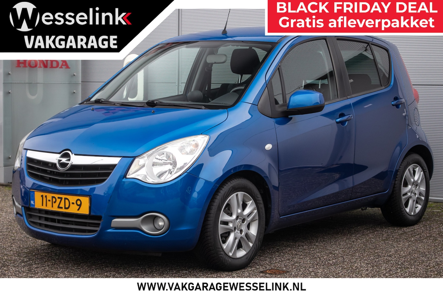 Opel Agila - 1.2 Edition Automaat | Airco | PDC | All-seasonbanden | Toerenteller - AutoWereld.nl