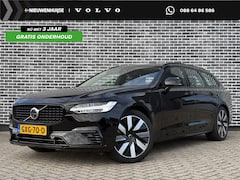 Volvo V90 - T6 Plug-in Hybrid AWD Ultra Dark | Panoramadak | Trekhaak | 360 graden camera | Adaptive c
