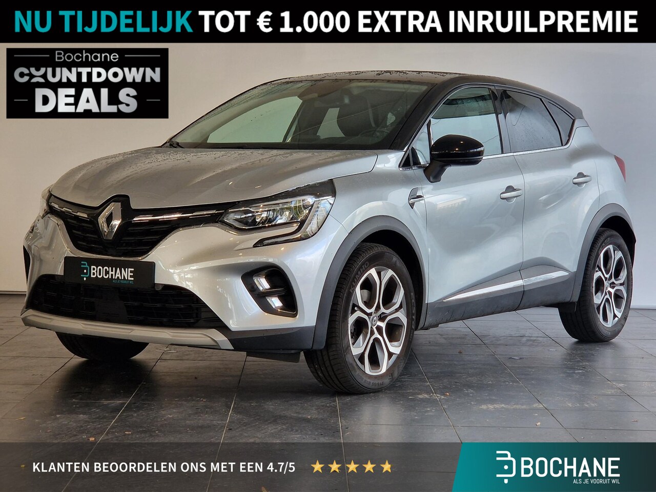 Renault Captur - 1.3 TCe 130 Edition One | NAVIGATIE | ACHTERUITRIJCAMERA | PARKEERSENSOREN VOOR-/ACHTER - AutoWereld.nl