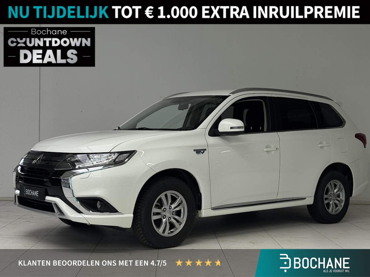 Mitsubishi Outlander - 2.4 PHEV Pure | Camera | Cruise control | Stoelverwarming | - AutoWereld.nl