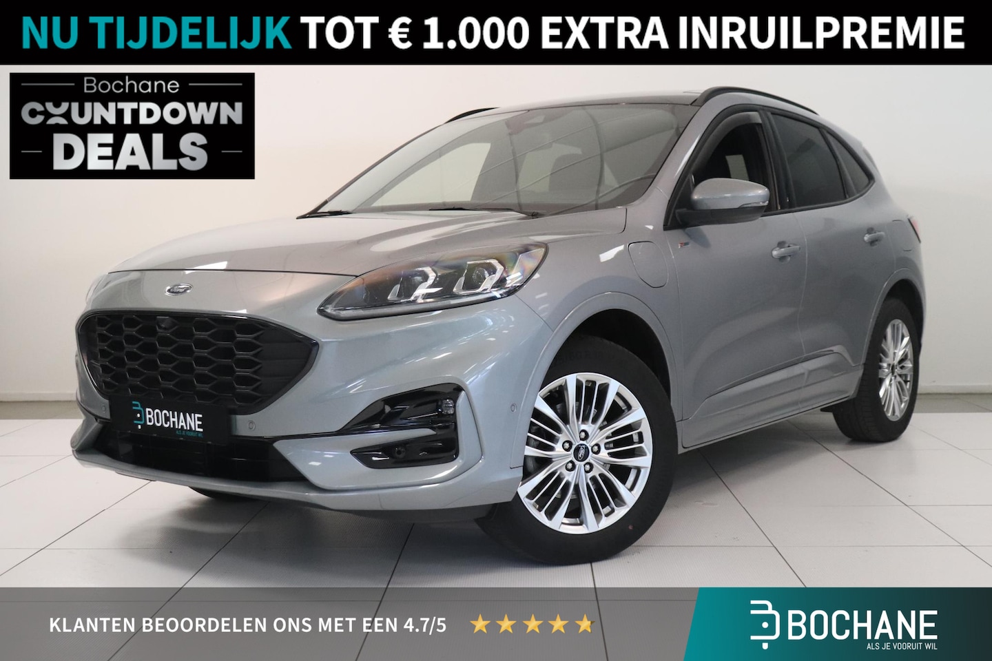 Ford Kuga - 2.5 PHEV ST-Line X | Camera | Panoramadak | Adaptieve cruise control | B & O audio | Apple - AutoWereld.nl